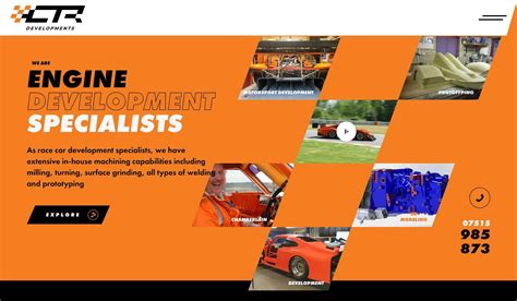 21 Lovely Black and Orange Website Designs