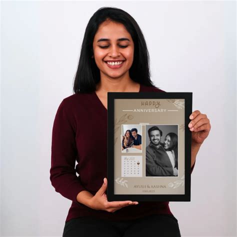 Anniversary Frame | Price Starts at Rs 890 | Gifts for Couple Wedding ...