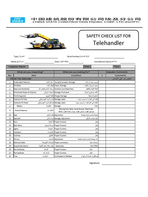 Image result for Telehandler Operation