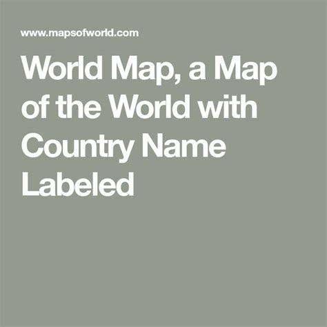 World Map with Titles 的图像结果
