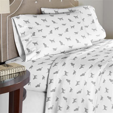 Pointehaven 180 GSM Cotton Flannel Cotton Flannel Duvet Cover Set ...
