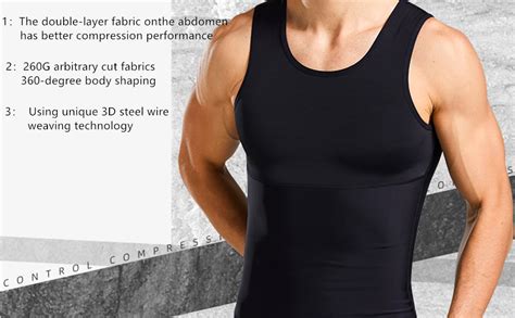 Buy RAPID Tummy Tucker Body Shaper Vest for Men and Boys 2XL (Black) at ...