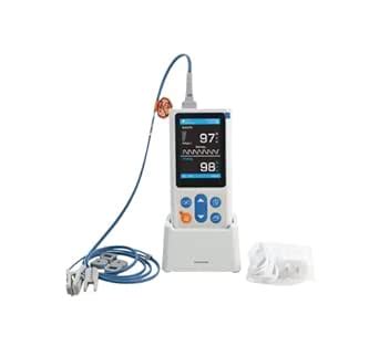 uPM60V 3.5 inch Handheld Veterinary Pulse Oximeter with Lithium Battery ...