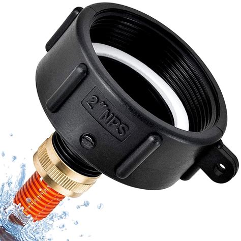 Buy KITCHEN & BEYOND - IBC Tote Adapter For Garden Hose - 275-330 Gn ...
