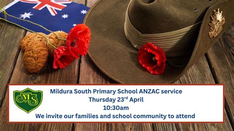 MSPS ANZAC Day Service, 593 Deakin Avenue, Mildura, VIC, Australia ...