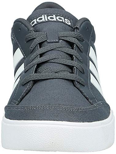 Buy Adidas Men's Vs Set Grey Six/Cloud White/Core Black Sneakers-9 UK ...