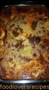 Food Lovers Recipes   TUISGEMAAKTE LASAGNE  
