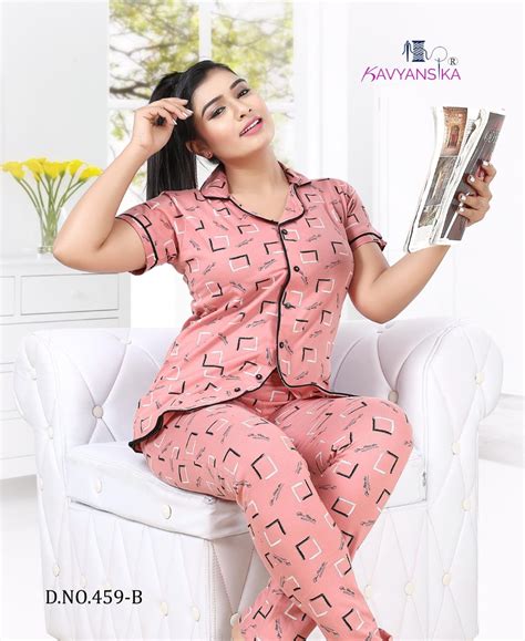 Kavyansika 459 Premium Hosiery Night Suit Collection :textileexport
