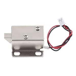 SLB® Mini Door Electric Lock Access Control Gate Cabinet Lock 12V ...