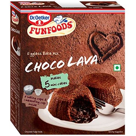Dr Oetker Fun Foods Choco Lava Eggless Bake Mix | Desertcart INDIA