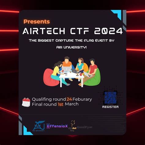 AirTech CTF 2024, Air University, Islamabad, 1 March 2024 | AllEvents
