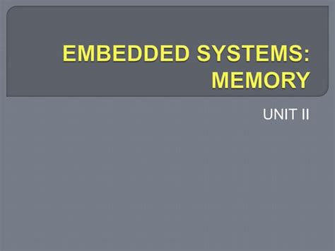Image result for How Embedded System Memory Works