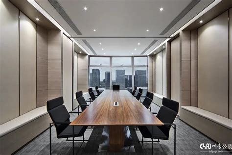 金融企业深圳总经理办公室装修设计案例