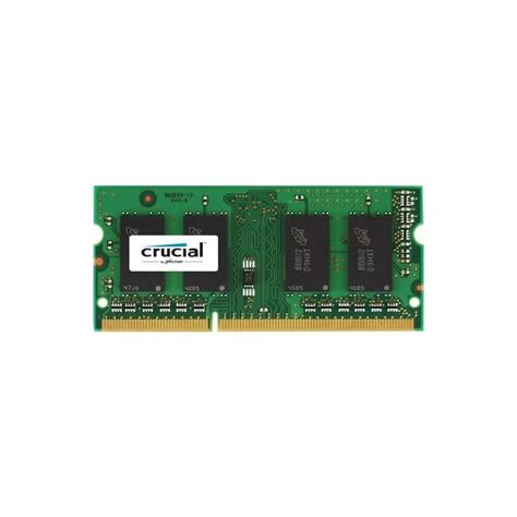 Crucial by Micron-Dram CT51264BF186DJ 4GB 204-Pin Sodimm DDR3 Pc3-14900 ...
