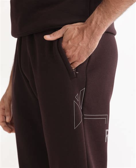 Rare Rabbit Men's Selfos Maroon Cotton Graphic Print Regular Fit Track