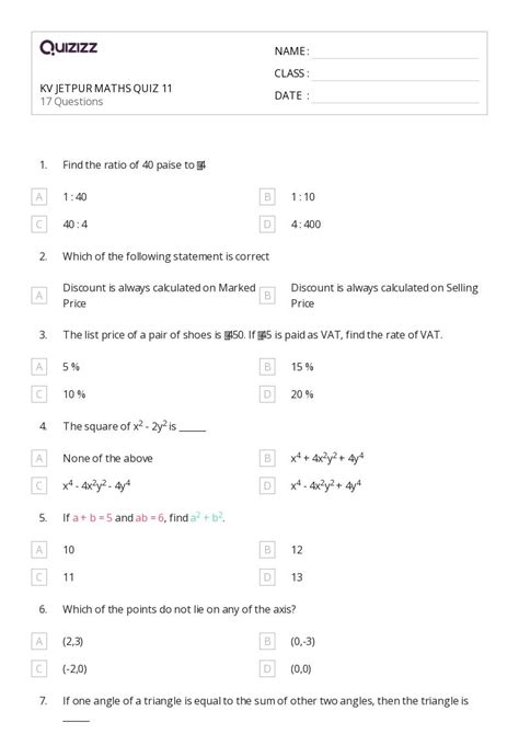 50+ Area of a Triangle worksheets on Quizizz | Free & Printable