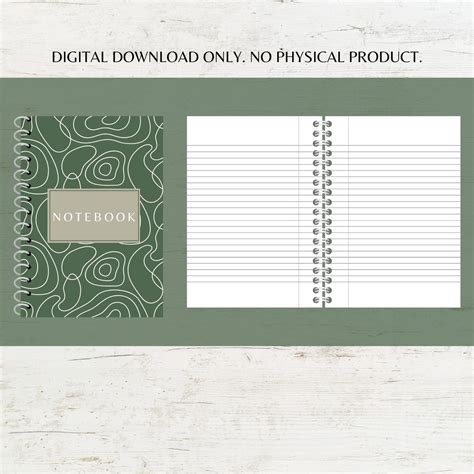 Image result for Printable Notebook A4