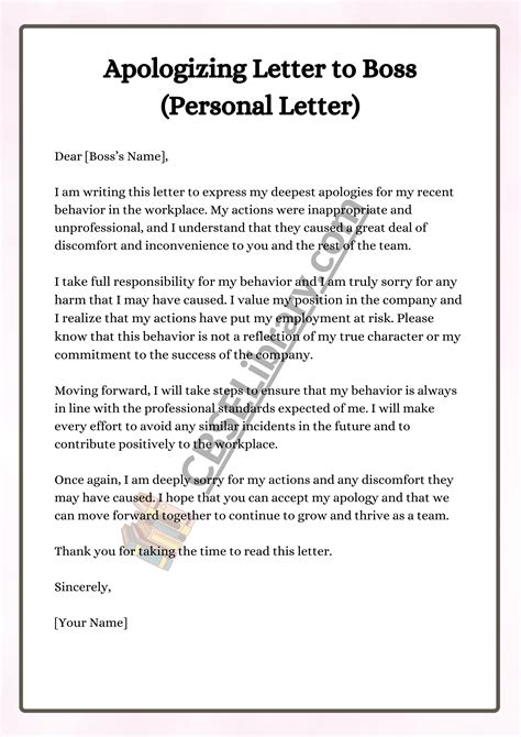 How To Write An Apology Letter: Letter Of Apology Examples – AJRUZ