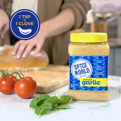 Spice World Minced Garlic