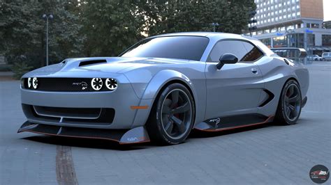 Modified Dodge Challenger SRT Hellcat Shows What ICE Muscle Cars Are ...
