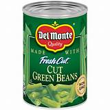 DEL MONTE Cut Green Beans Canned Vegetables, 14.5 oz Can - Walmart.com