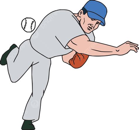 Throw Baseball Clipart