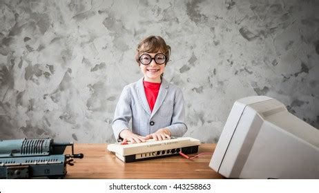 Image result for Child Open Old Computer