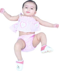 RBCLOTHINGS Dungaree For Baby Girls Solid Cotton Blend Price in India ...