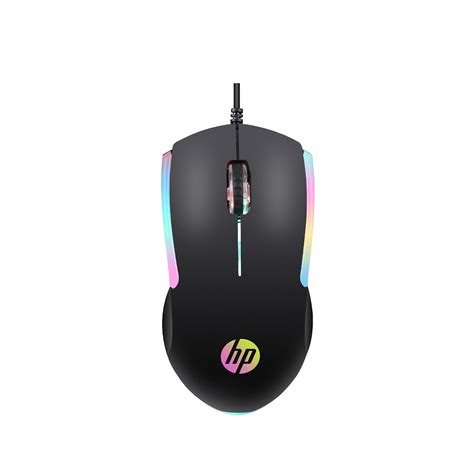 HP M160 USB Wired Gaming Optical Mouse with LED Backlight, 1000 DPI, 3 ...