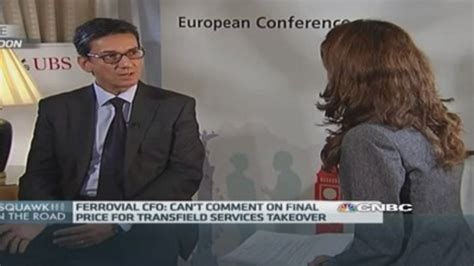 'It makes sense': Ferrovial CFO on Transfield Services bid