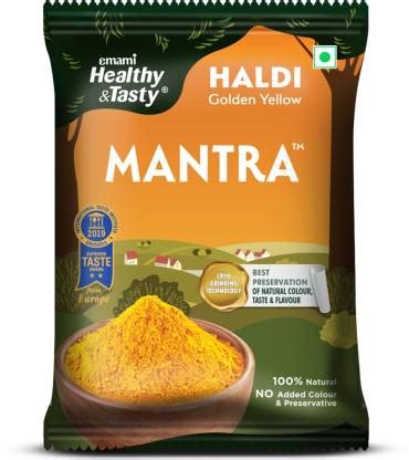 Emami Healthy and Tasty Mantra Turmeric Powder, 100% Natural, No Added ...