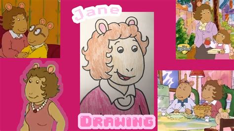 ARTHUR SERIES: JANE READ DRAWING - YouTube