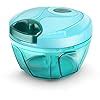 MACARIZE Polypropylene Mini Handy and Compact Chopper with 3 Blades for ...