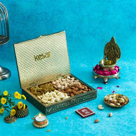 Metal Gajraj Box – Kesar Sweets