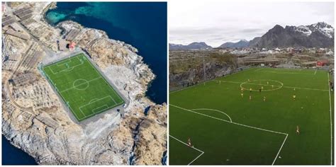 Henningsvaer Stadion In Norway Is Perhaps The World's Most Beautiful ...