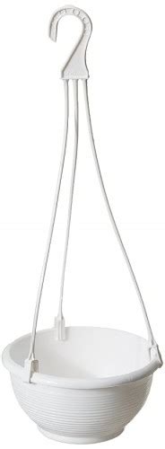 Plastic Hanger For Planter White Pack of 12 Pcs