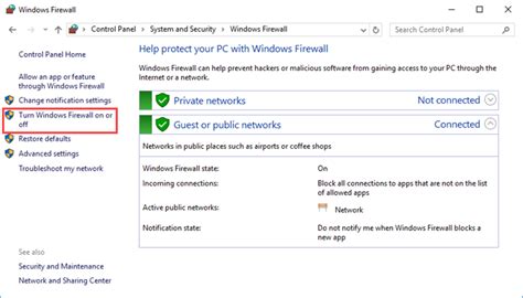 Image result for How to Disable Firewall