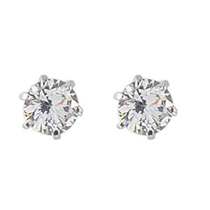Silverwala 925 Sterling Silver Brilliant and Princess Cut Real Cubic ...