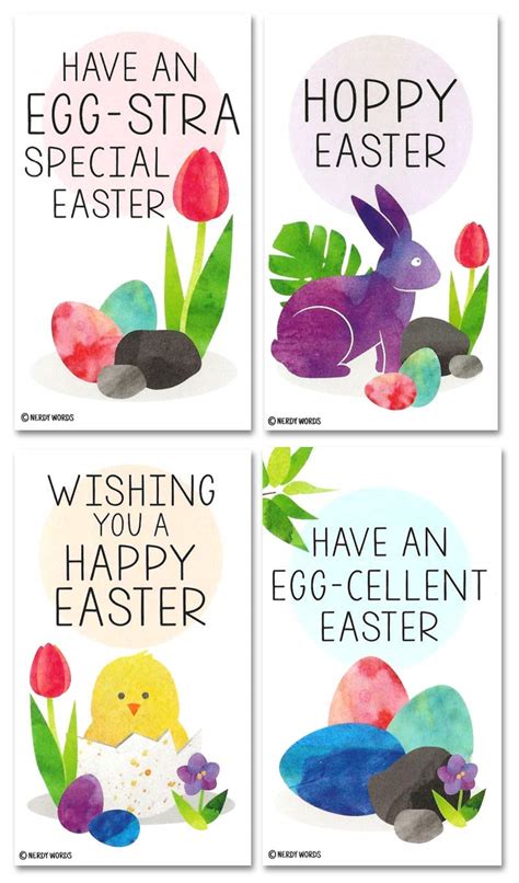 Buy Mini Easter Gift Tags (Wallet-Sized Cards with Tiny Envelopes) for ...