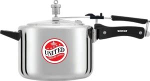 United United Magic Induction Bottom Pressure Cooker 5L with QPR 5 L ...