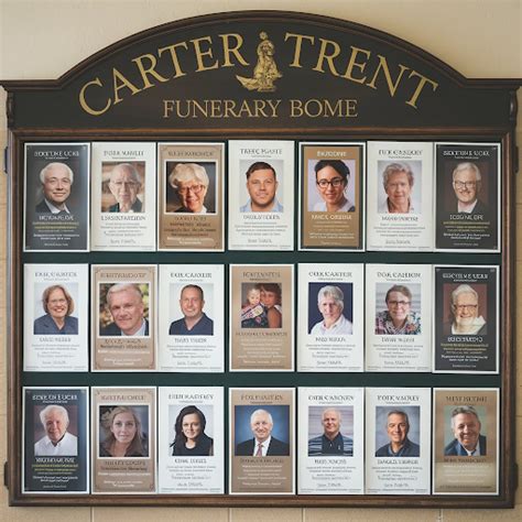 Carter Trent Funeral Home Obituaries: Honoring Lives and Celebrating ...