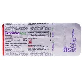 Doxomax XP Tablet | Uses, Side Effects, Price | Apollo Pharmacy
