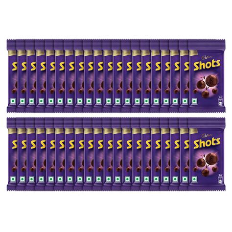 Cadbury Dairy Milk Chocolate Shots, 18G - Pack Of 48, 864 Gram : Amazon ...