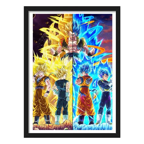 YourCanvas | Gogeta | Goku x Vegeta | Dragon Ball Z | Super Anime ...