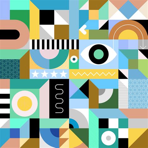 Geometric Abstract Vector Graphics 的图像结果