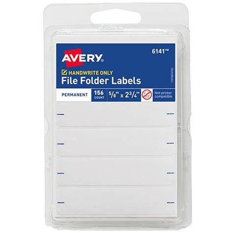 Image result for White File Folder Labels