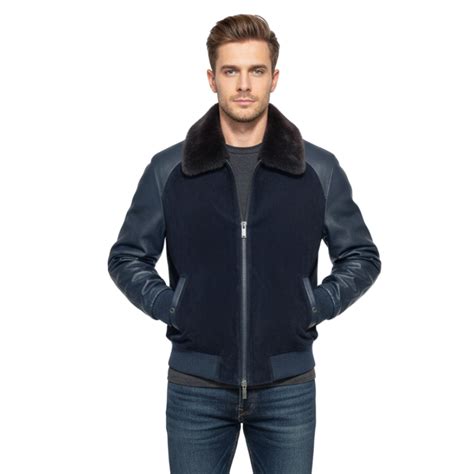 Italian Aviator Suede-Leather Jacket