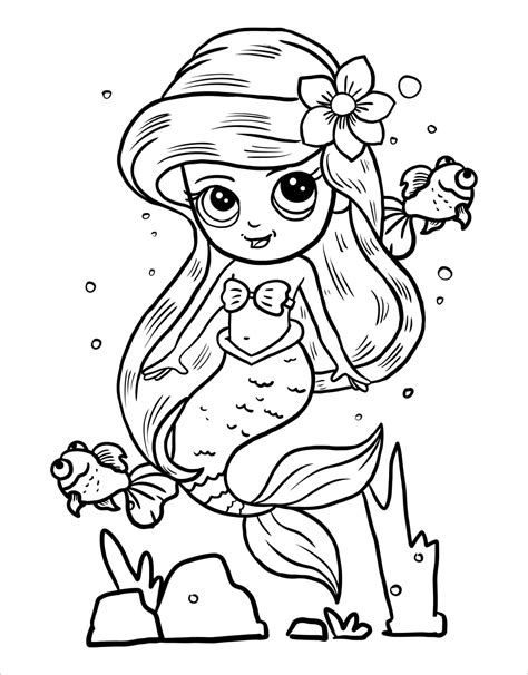 Mermaid Coloring Pages Monday Mandala