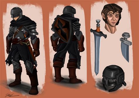 ArtStation - Medieval Soldier Concept Art