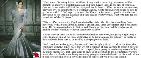 Runaway Bride Episode 的图像结果